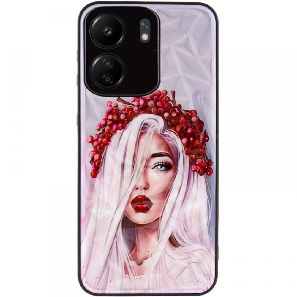 TPU+PC чохол Prisma Ladies для Xiaomi Redmi 13C / Poco C65 Ukrainian Girl