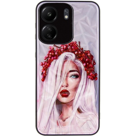 TPU+PC чохол Prisma Ladies для Xiaomi Redmi 13C / Poco C65 Ukrainian Girl