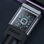 Дата кабель Baseus CoolPlay Series USB to Lightning 2.4A (1m) (CAKW00040) Black