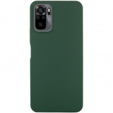 Чохол Silicone Cover Lakshmi (AA) для Xiaomi Redmi Note 10 / Note 10s / Poco M5s Зелений / Dark green