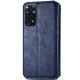 Шкіряний чохол-книжка GETMAN Cubic (PU) для Xiaomi Redmi Note 11 Pro 4G/5G / 12 Pro 4G Синій