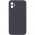 Silicone Case Square Full Camera Protective (AA) NOLOGO для Apple iPhone 11 (6.1") Сірий / Dark Gray