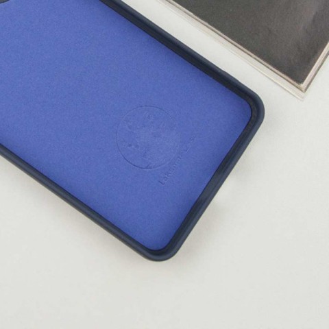 Чохол Silicone Cover Lakshmi Full Camera (AAA) with Logo для Google Pixel 9 Pro XL Темно-синій / Midnight blue