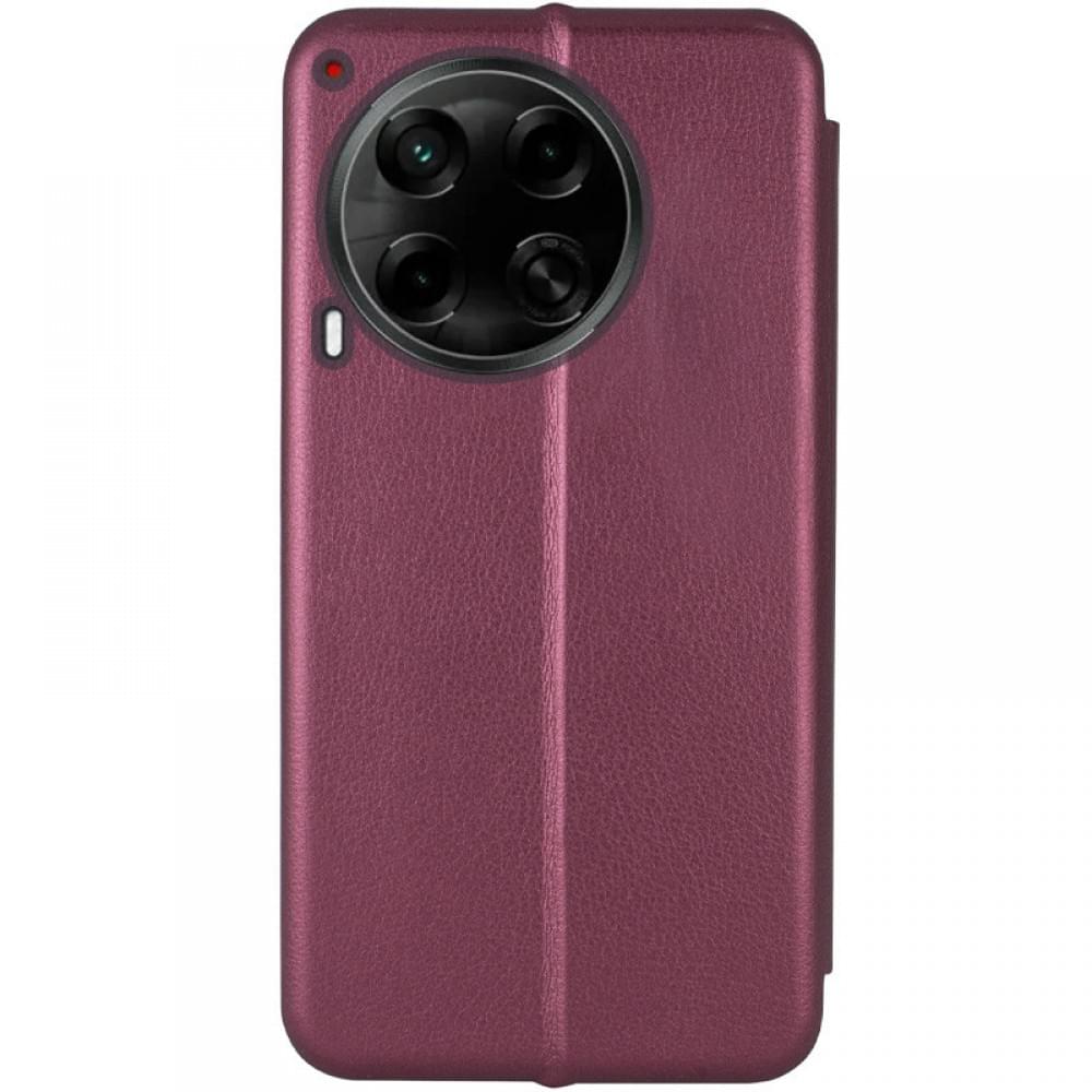 Шкіряний чохол-книжка Classy для TECNO Camon 30 (CL6) Бордовий
