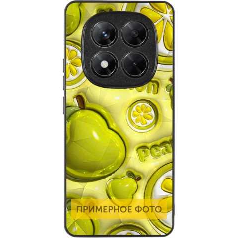 TPU+PC чохол Prisma Fluffie для Xiaomi Redmi Note 14 4G (Int. version) Lemon
