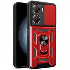 Чохол Ummi Camshield Serge Ring для Xiaomi Poco X7 Pro Червоний