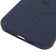 Чохол Silicone Case Full Protective (AA) V2 with MagSafe для Apple iPhone 15 Pro (6.1") Темно-синій / Midnight blue