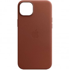 Кожаный чехол Leather Case (AAA) with MagSafe and Animation для Apple iPhone 12 Pro Max (6.7")