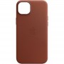 Кожаный чехол Leather Case (AAA) with MagSafe and Animation для Apple iPhone 12 Pro Max (6.7")