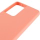 Чохол Silicone Cover Lakshmi (AA) для Samsung Galaxy S21 Ultra Рожевий / Pink