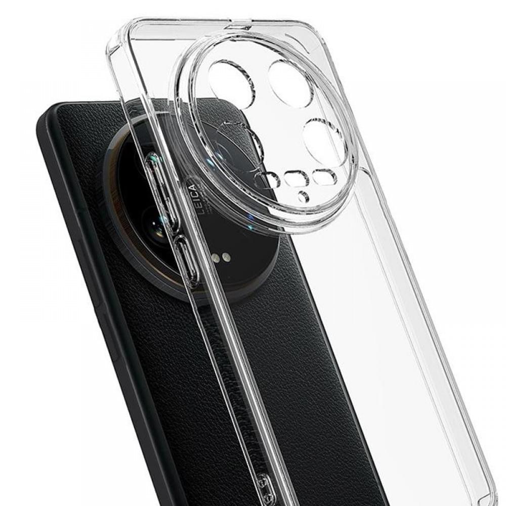 TPU чехол Epic Transparent 1,5mm Full Camera для Xiaomi 14 Ultra