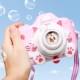 Фотокамера-генератор мильних бульбашок 1001 Kitty Children's camera Pink