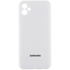 Чохол Silicone Cover Lakshmi Full Camera (AAA) with Logo для Samsung Galaxy A07 Білий / White