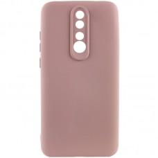 Чохол TPU GETMAN Liquid Silk Full Camera для Xiaomi Redmi 8 Рожевий / Pink Sand
