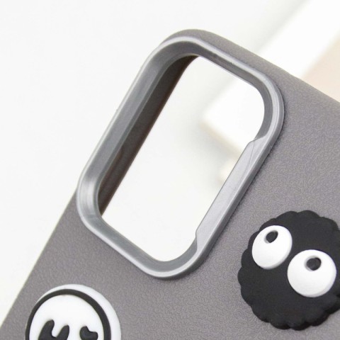 Чохол TPU Leather Toys для Samsung Galaxy A06 Monster / Grey