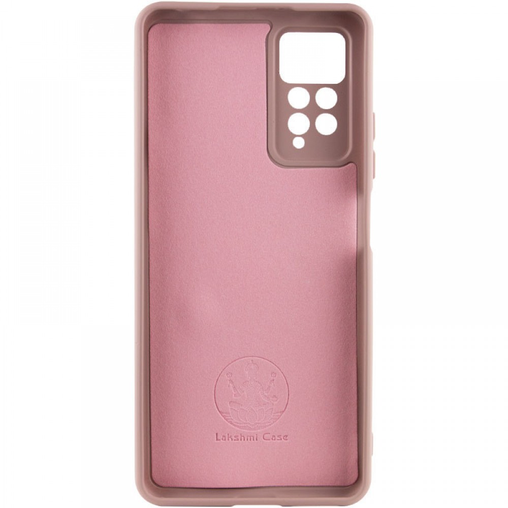 Чохол Silicone Cover Lakshmi Full Camera (AAA) with Logo для Xiaomi Redmi Note 11 Pro 4G / 12 Pro 4G Рожевий / Pink Sand