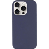 Чохол Silicone Case Full Protective (AA) NO LOGO для Apple iPhone 13 Pro Max (6.7") Темно-синій / Midnight blue