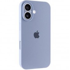 Чохол Silicone Case Full Camera Protective (AA) для Apple iPhone 16 Plus (6.7") Блакитний / Lilac Blue