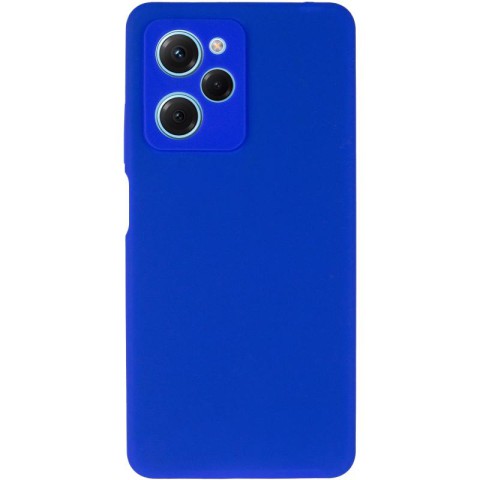 Чохол Silicone Cover Lakshmi Full Camera (AA) для Xiaomi Poco X5 Pro 5G Синій / Iris