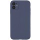 Чохол Silicone Case Full Camera Protective (AA) NO LOGO для Apple iPhone 12 (6.1") Сірий / Lavender Gray