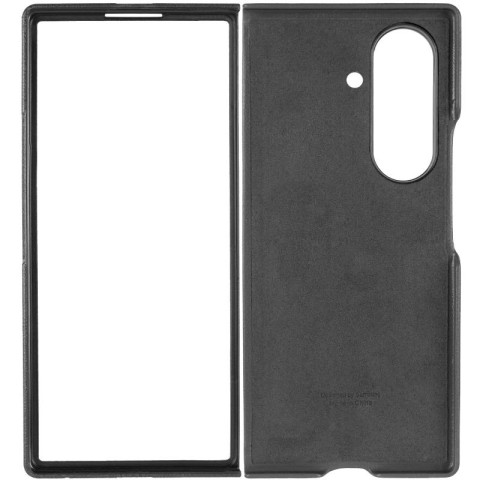 Шкіряний чохол Leather Case (AAA) для Samsung Galaxy Z Fold7 Black