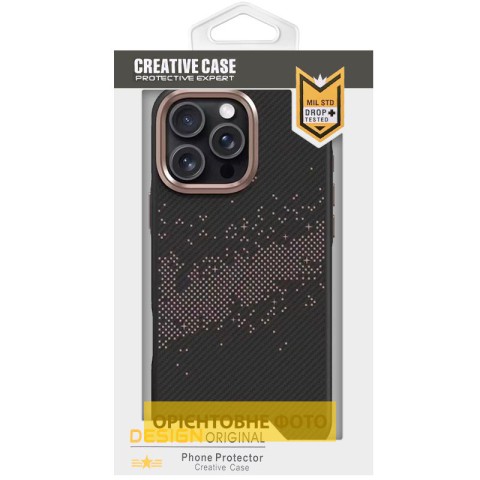 TPU чохол Monzo (MagFit) для Apple iPhone 17 Air (6.5") Titanium gold