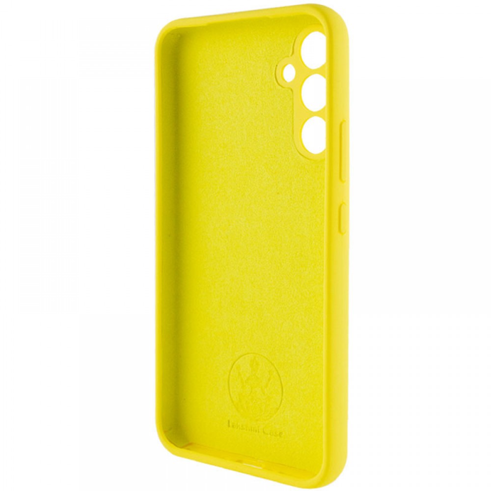 Чохол Silicone Cover Lakshmi Full Camera (AAA) для Samsung Galaxy S24+ Жовтий / Yellow