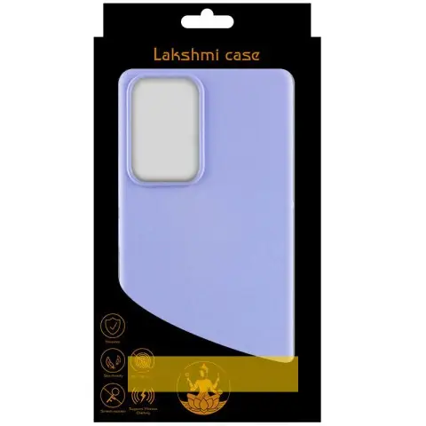 Чохол Silicone Cover Lakshmi (AAA) для Xiaomi Poco F7 Бузковий / Dasheen