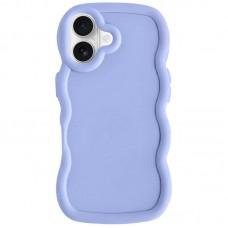 Чохол TPU Ripple для Apple iPhone 16 Plus (6.7") Lilac Blue