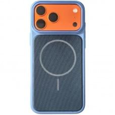 Чохол TPU TechWoven Hybrid with MagSafe для Apple iPhone 17 Pro Max (6.9") Blue