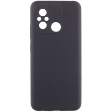 Чохол Silicone Cover Lakshmi Full Camera (AAA) для Xiaomi Redmi 12C Чорний / Black