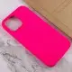 Чохол Silicone Case Full Protective (AA) NO LOGO для Apple iPhone 16 Pro (6.3") Рожевий / Barbie pink