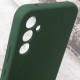 Чохол Silicone Cover Lakshmi Full Camera (AA) with logo для Samsung Galaxy A55 Зелений / Dark green
