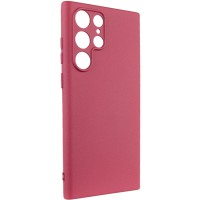 Чохол Silicone Cover Lakshmi Full Camera (A) для Samsung Galaxy S24 Ultra Бордовий / Marsala