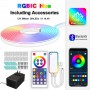 Настенная лента RGB LED LD05 Bluetooth EU Plug with app 12V (5m)