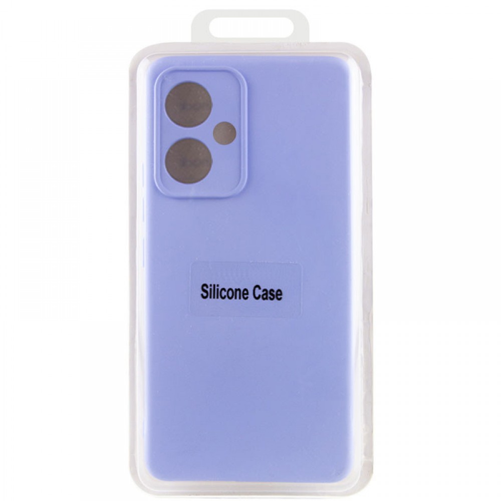 Чохол Silicone Cover Lakshmi Full Camera (AA) для Xiaomi Redmi 13 4G / Poco M6 4G Бузковий / Dasheen