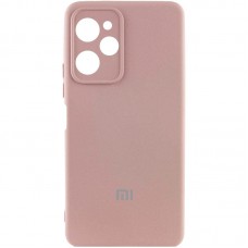 Чохол Silicone Cover Lakshmi Full Camera (AA) with logo для Xiaomi Poco X5 Pro 5G Рожевий / Pink Sand