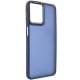 Чохол TPU+PC Lyon Frosted для Motorola Moto E13 Navy Blue