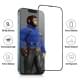Захисне 2.5D скло Blueo Corning Gorilla Glass для Apple iPhone 15 Pro Max (6.7") Чорний