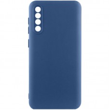 Чохол Silicone Cover Lakshmi Full Camera (AA) для Samsung Galaxy A50 (A505F) / A50s / A30s Синій / Navy Blue