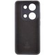 Чохол Silicone Cover Lakshmi Full Camera (AA) with logo для Xiaomi Redmi Note 13 Pro 4G Чорний / Black