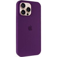 Чохол Silicone Case Full Protective (AA) для Apple iPhone 15 Pro Max (6.7") Фіолетовий / Amethyst