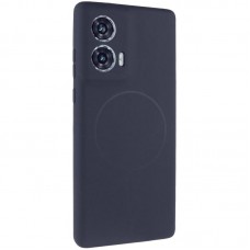 Чохол Silicone Cover Lakshmi Full Camera (AA) with MagFit для Motorola Edge 50 Fusion Темно-синій / Midnight blue