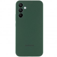 Чохол Silicone Cover Lakshmi Full Camera (AAA) with Logo для Samsung Galaxy A56 Зелений / Cyprus Green