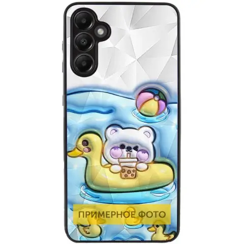 TPU+PC чохол Prisma Fluffie для Xiaomi Redmi 13 4G / Poco M6 4G Ducklings