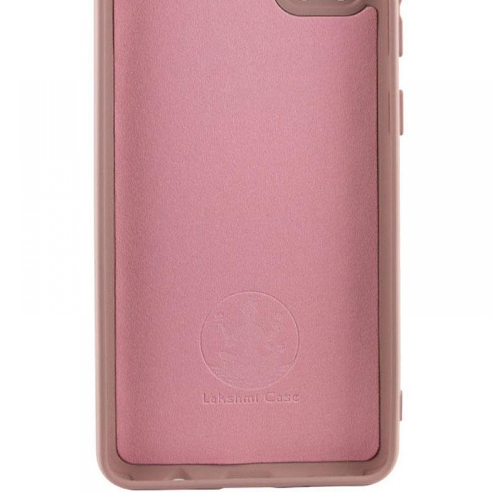 Чохол TPU GETMAN Liquid Silk Full Camera для Xiaomi 12T / 12T Pro Рожевий / Pink Sand