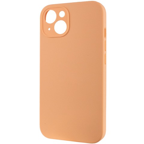 Чохол Silicone Case Full Camera Protective (AA) NO LOGO для Apple iPhone 13 (6.1") Помаранчевий / Cantaloupe