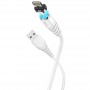 Дата кабель Hoco X63 "Racer" USB to Lightning (1m) Білий