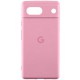 Чохол Silicone Cover Lakshmi Full Camera (AAA) with Logo для Google Pixel 7a Рожевий / Light pink