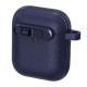 Футляр Frosted для навушників Airpods 1/2 Blue